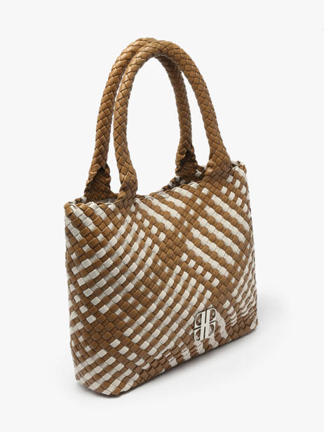 Sac Porté épaule Tressé Tessa Laurent david Beige ld bags 957 vue secondaire 2