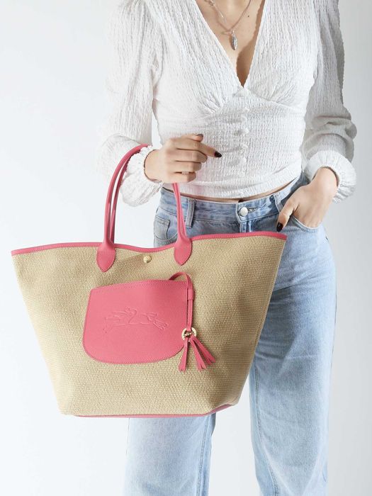 Longchamp Le panier pliage Hobo bag Pink