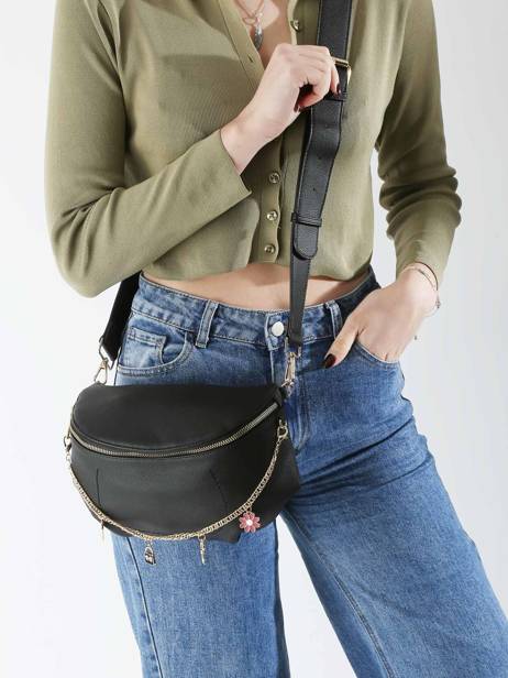 Sac Banane Torrow Noir girly TGIR02 vue secondaire 1