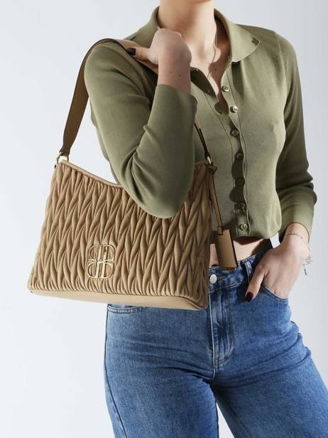Sac Porté épaule Isabelle Laurent david Beige ld bags 745 vue secondaire 1