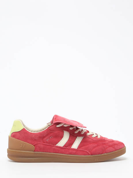 Sneakers Becks X In Leather Coolway Red men 8603603
