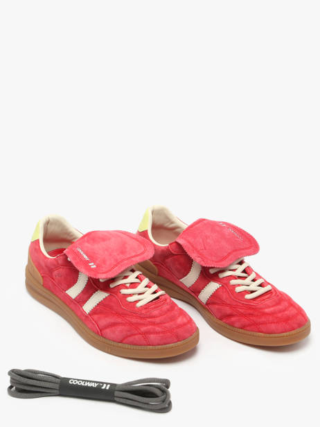 Sneakers Becks X In Leather Coolway Red men 8603603 other view 1