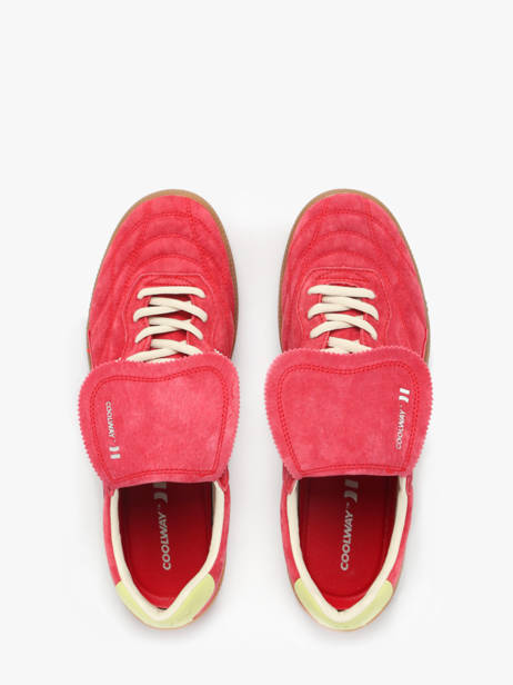 Sneakers Becks X In Leather Coolway Red men 8603603 other view 3