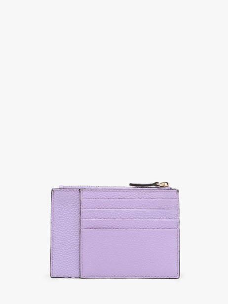 Porte-cartes Zippé L Ninon Cuir Lancel Violet ninon A10537 vue secondaire 2