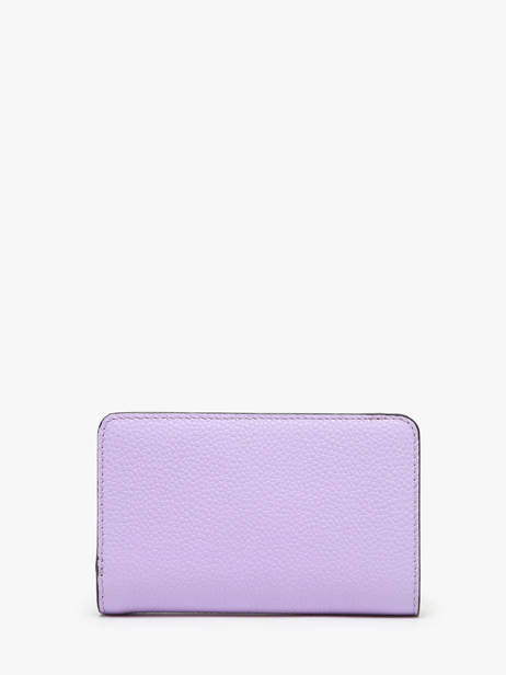 Portefeuille Rectangulaire Zippé Ninon Cuir Lancel Violet ninon A11123 vue secondaire 2