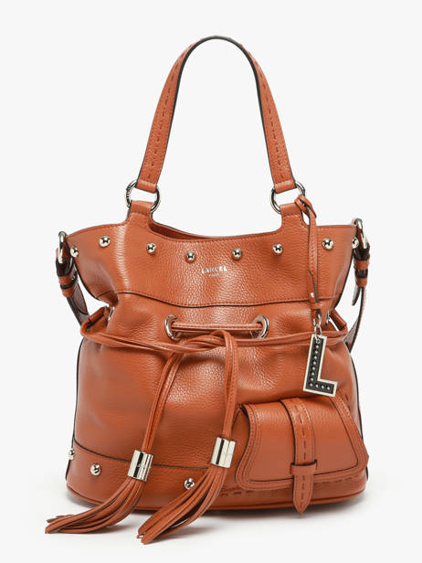Satchel Premier Flirt Leather Lancel Brown premier flirt A13381