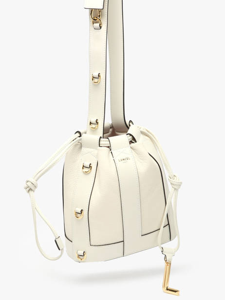 Sac Bandoulière Elles Cuir Lancel Blanc elles A13357 vue secondaire 2