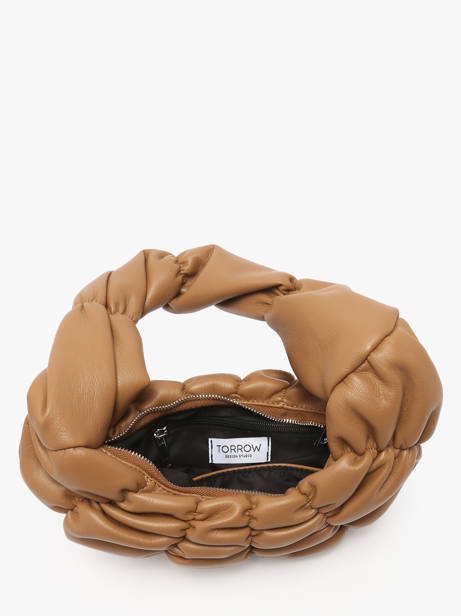 Sac PortÃ© Ã©paule Sphere Torrow Beige sphere TSPH01 vue secondaire 3