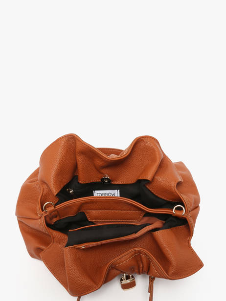 Sac Bandoulière Lock Torrow Marron lock TLOC01 vue secondaire 3