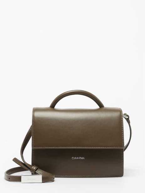 Sac Bandoulière Ck Linn Polyester Recyclé Calvin klein jeans Marron ck linn K613162