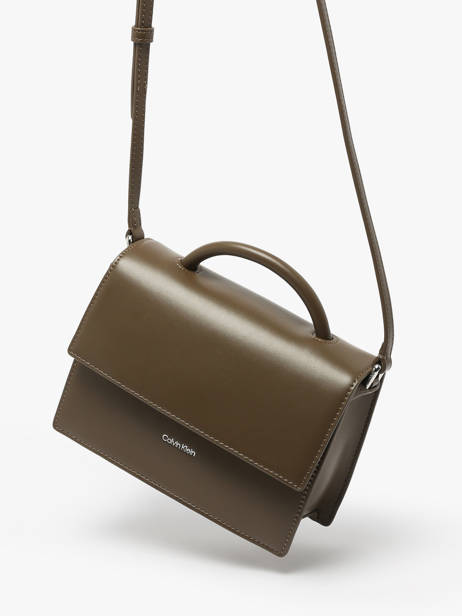 Sac Bandoulière Ck Linn Polyester Recyclé Calvin klein jeans Marron ck linn K613162 vue secondaire 2