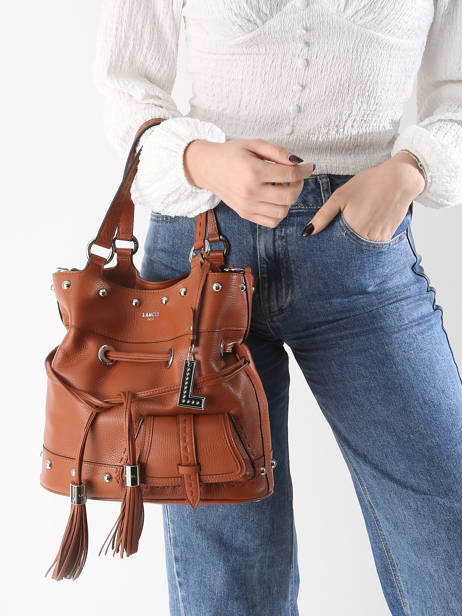 Satchel Premier Flirt Leather Lancel Brown premier flirt A13381 other view 1