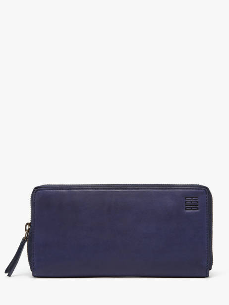 Portefeuille Cuir Biba Violet heritage BT10