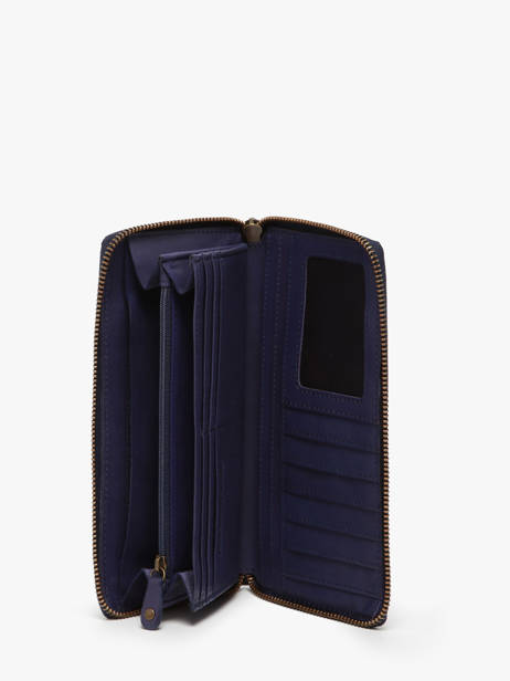 Portefeuille Cuir Biba Violet heritage BT10 vue secondaire 1