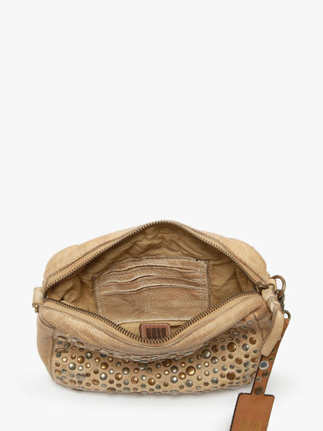 Sac Bandoulière Heritage Cuir Biba Jaune heritage LOS1L vue secondaire 3