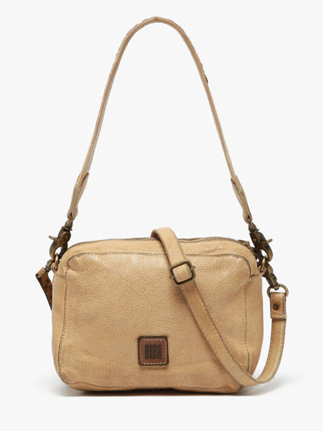Sac Bandoulière Heritage Cuir Biba Jaune heritage LOS1L vue secondaire 4