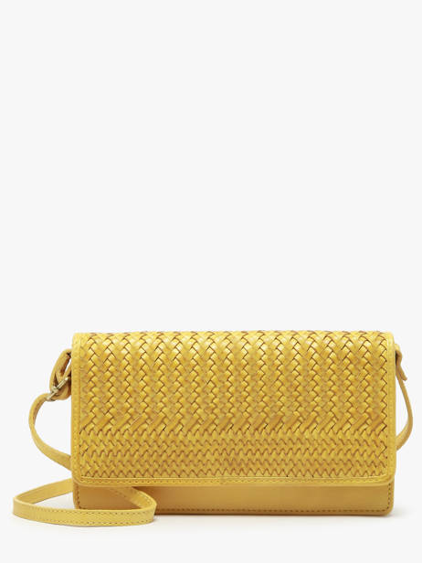 Sac Bandoulière Heritage Cuir Biba Jaune heritage ROU1L