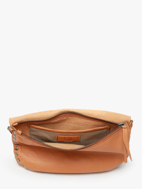 Sac Bandoulière Leather Cuir Biba Marron leather ORA1L vue secondaire 3