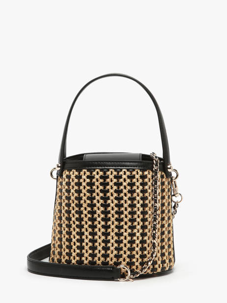 Sac à Main Atalia Raphia Guess Noir atalia WG964703 vue secondaire 4