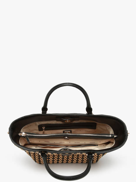 Sac à Main Atalia Raphia Guess Noir atalia WG964722 vue secondaire 3