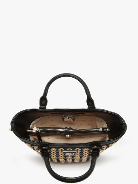 Sac Bandoulière Atalia Raphia Guess Noir atalia WG964775 vue secondaire 3