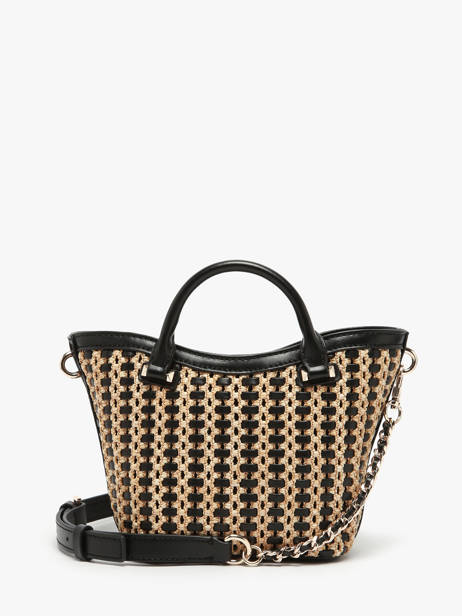 Sac Bandoulière Atalia Raphia Guess Noir atalia WG964775 vue secondaire 4