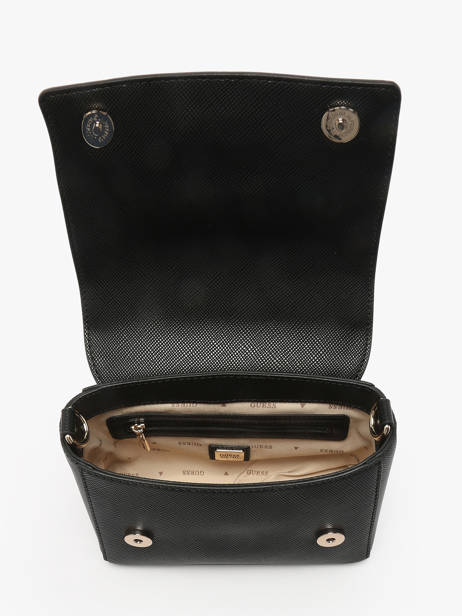 Sac Bandoulière Fedana Guess Noir fedana ZG964320 vue secondaire 3