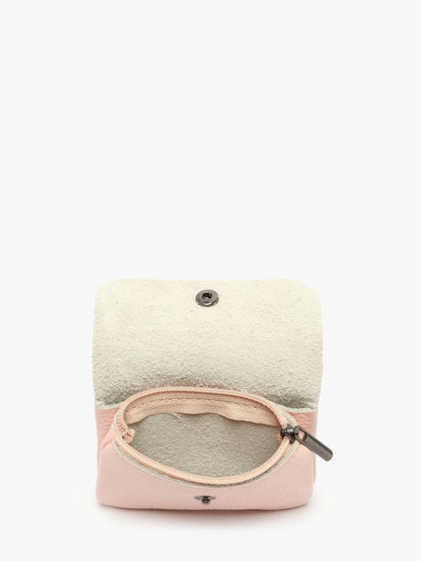 Coin Purse Leather Milano Pink caviar CA23092 other view 1