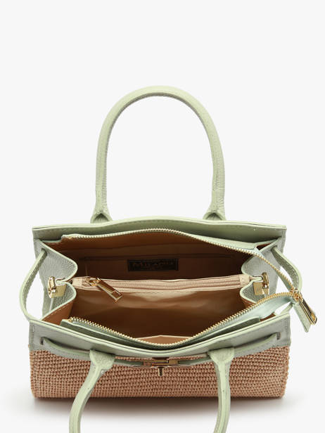 Sac Porté Main Capri Milano Vert capri CP23114 vue secondaire 3