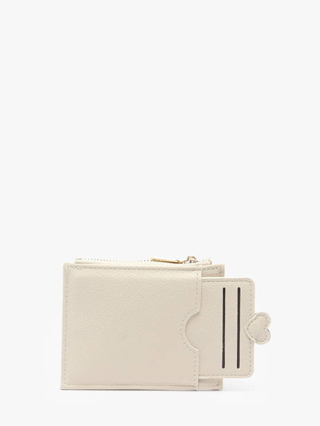 Porte-monnaie Porte-cartes Miniprix Beige slim 78SM2679 vue secondaire 1