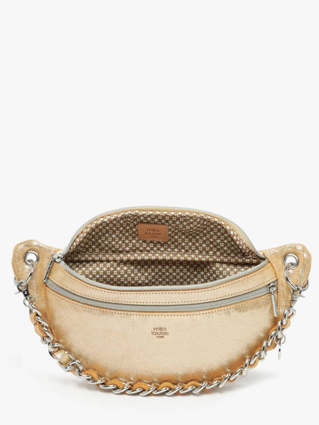 Sac Banane Mila louise Or vintage 23689X vue secondaire 3