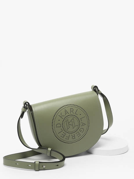 Sac Bandoulière K Circle Cuir Karl lagerfeld Vert k circle A1W30212 vue secondaire 2