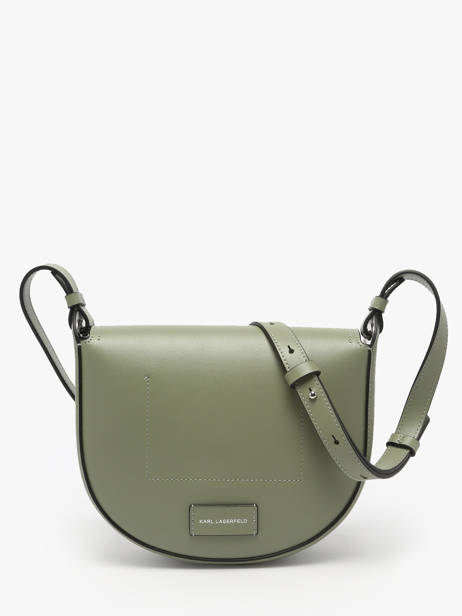 Sac Bandoulière K Circle Cuir Karl lagerfeld Vert k circle A1W30212 vue secondaire 4