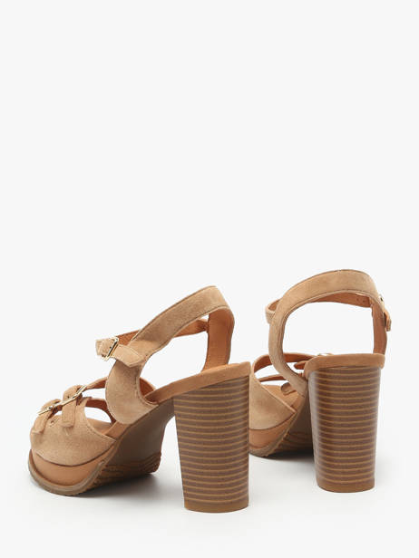 Escarpins Jouta En Cuir Mam'zelle Marron women CSG1H31 vue secondaire 2