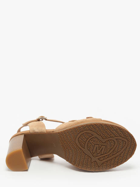 Escarpins Jouta En Cuir Mam'zelle Marron women CSG1H31 vue secondaire 4