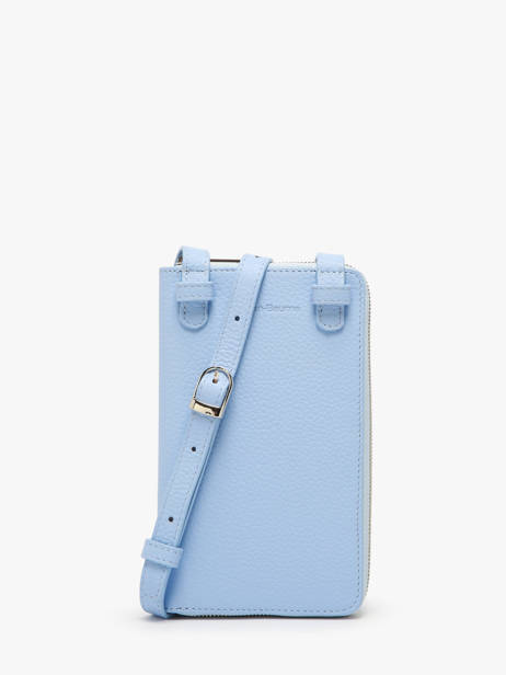 Etui Téléphone Pocket Cuir Nathan baume Bleu n city 3 vue secondaire 4
