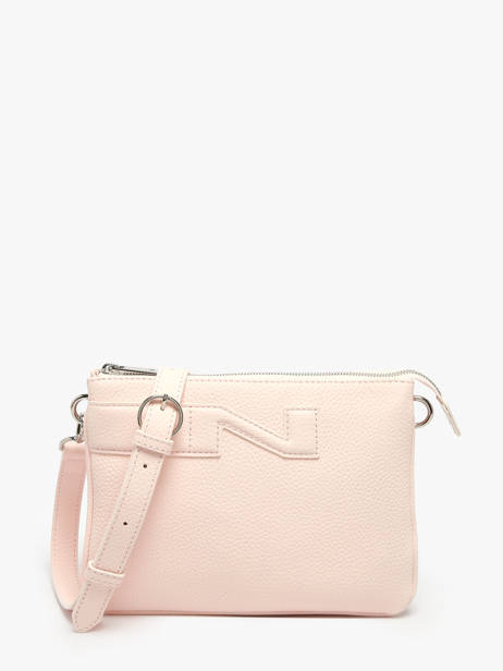 Sac Bandoulière Milano Cuir Nathan baume Rose n city 3