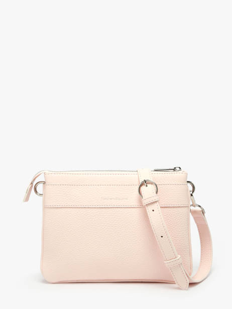 Sac Bandoulière Milano Cuir Nathan baume Rose n city 3 vue secondaire 4