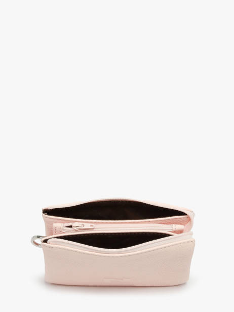 Trousse 2 Compartiments Cuir Nathan baume Rose original n 283N vue secondaire 1