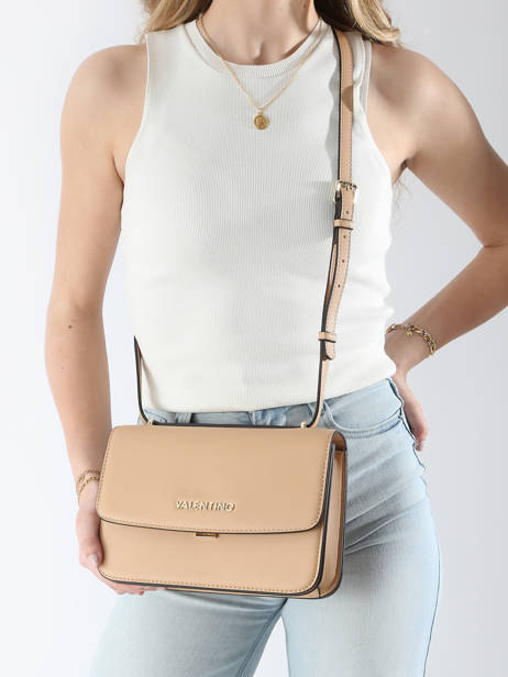 Sac Bandoulière Flap Re Valentino Marron flap re VBS8ZT09 vue secondaire 1