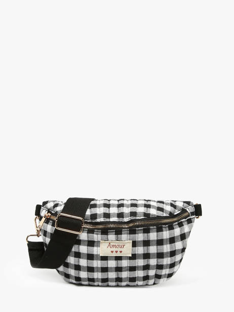 Sac Banane Miniprix Noir amour S003