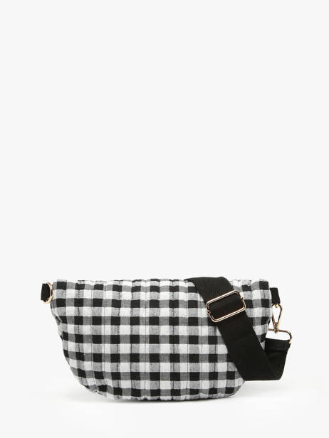 Sac Banane Miniprix Noir amour S003 vue secondaire 3