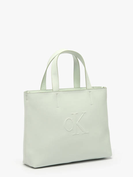Sac Porté Main Sculpted Calvin klein jeans Vert sculpted 4K3111G vue secondaire 2