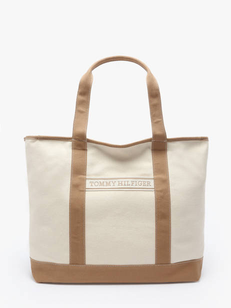 Sac Porté épaule Th Summer Coton Tommy hilfiger Marron th summer AW17421