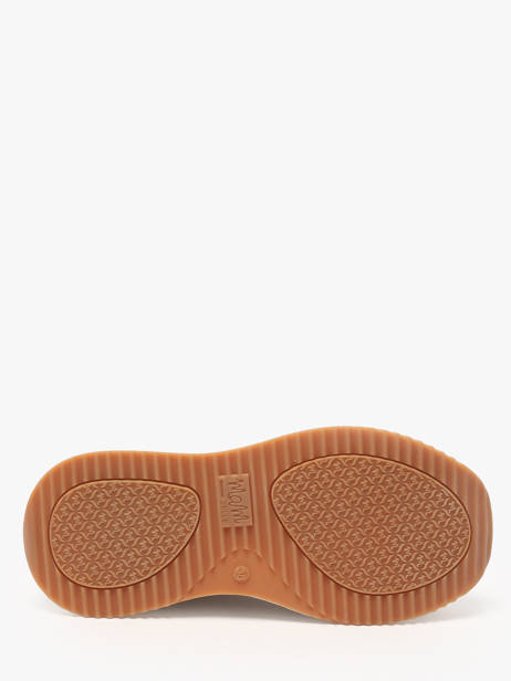 Sneakers Ebreli En Cuir Mam'zelle Beige accessoires CSGAR25 vue secondaire 5