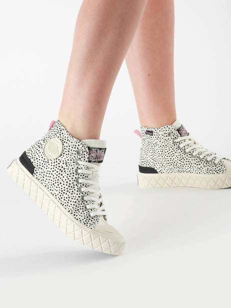 Sneakers Palla Ace Mid Fest Palladium Beige accessoires 79121267 vue secondaire 1