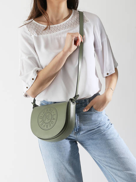 Sac Bandoulière K Circle Cuir Karl lagerfeld Vert k circle A1W30212 vue secondaire 1
