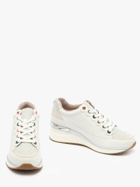 Sneakers Viroum En Cuir Mam'zelle Blanc accessoires CSIJK67 vue secondaire 3