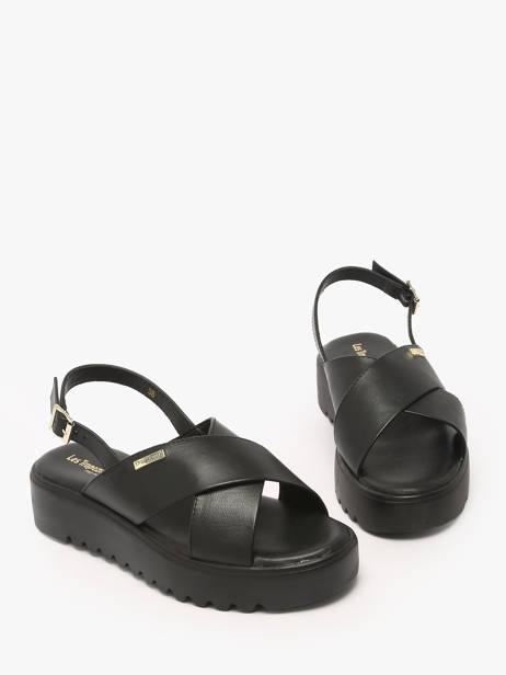 Sandales Dorine En Cuir Les tropeziennes Noir accessoires DORINE vue secondaire 1