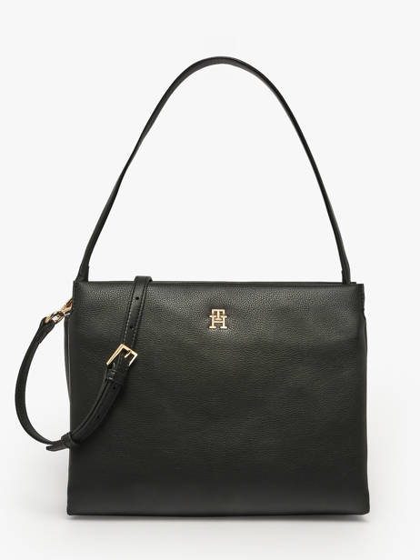Sac Porté épaule Th Legacy Polyester Recyclé Tommy hilfiger Noir th legacy AW17173